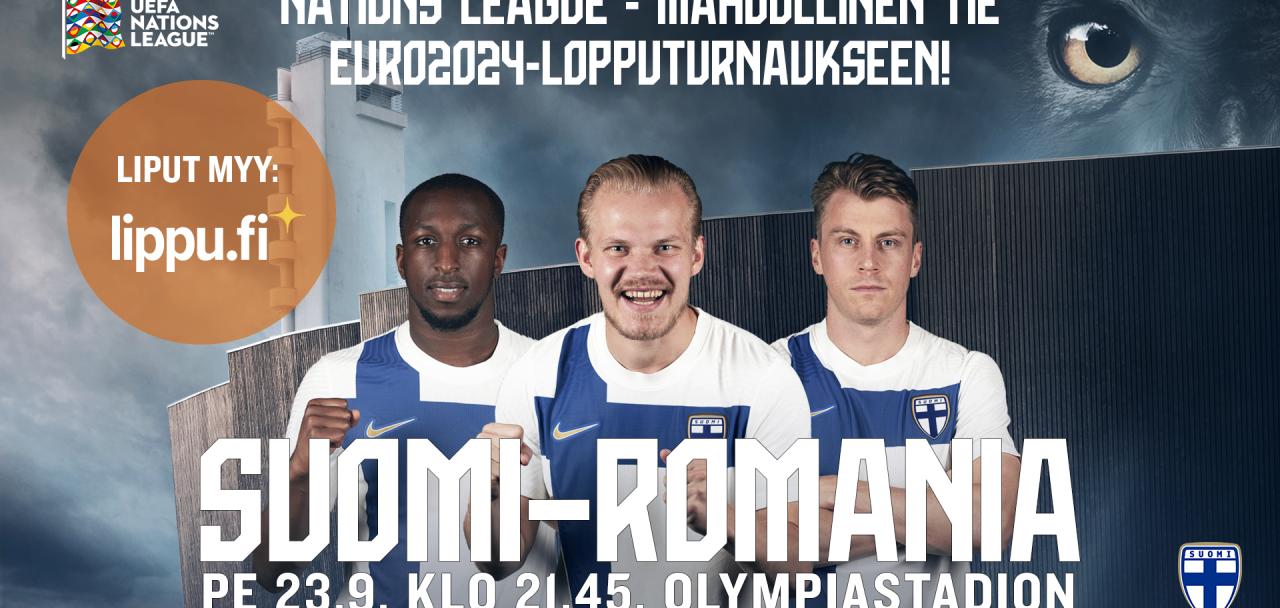 Suomi - Romania 23.9.2022