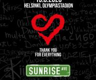 Sunrise Avenue jäähyväiskonsertin mainos