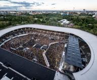 Ilmakuva stadionkonsertista 