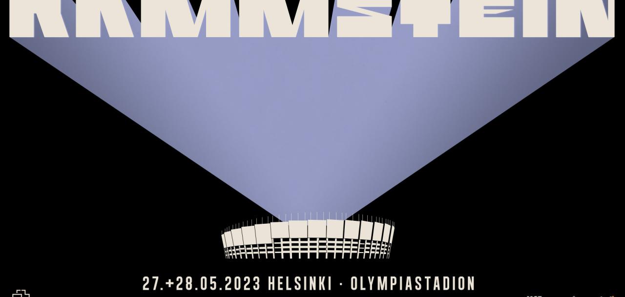 Rammstein Olympiastadionilla 27. - 28.5.2023