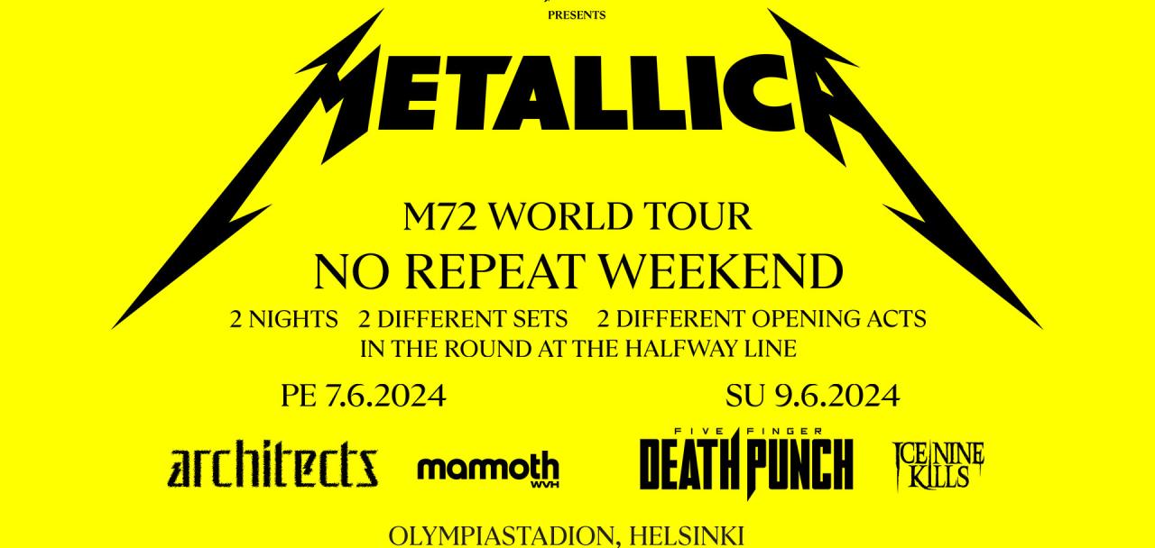 Metallica - Olympiastadion - 2024