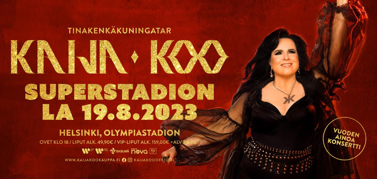 Kaija Koo Olympiastadion 19.8.2023