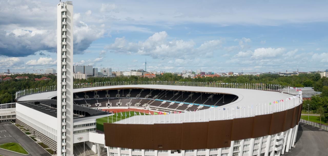 Olympiastadion ilmakuva