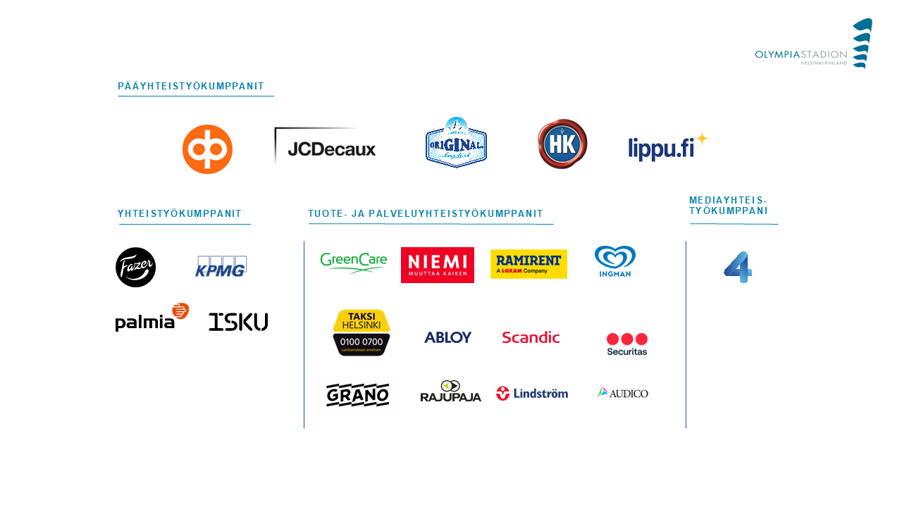 Yhteistyökumppaneiden logoja valkoisella pohjalla 2026
