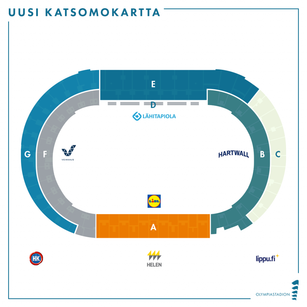 Mistake Dissatisfied Discriminatory Katsomokartta | Olympiastadion